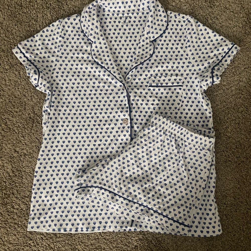 ROLLER RABBIT BLUE HEARTS